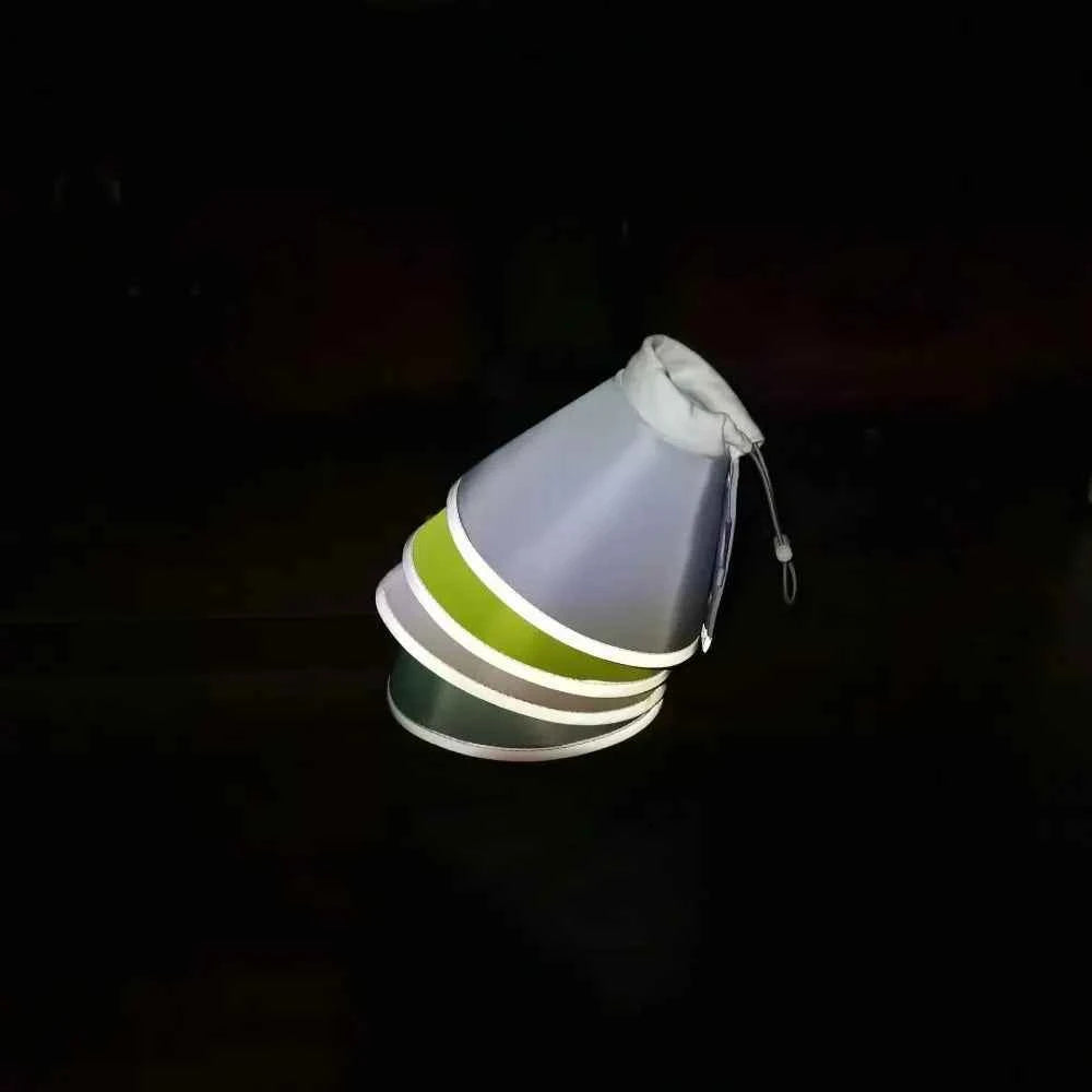 Adjustable Cat Cone Collar Lightweight Anti-bite Elizabethan Collars Breathable Easy To Eat and Drink Pet Protective Cover