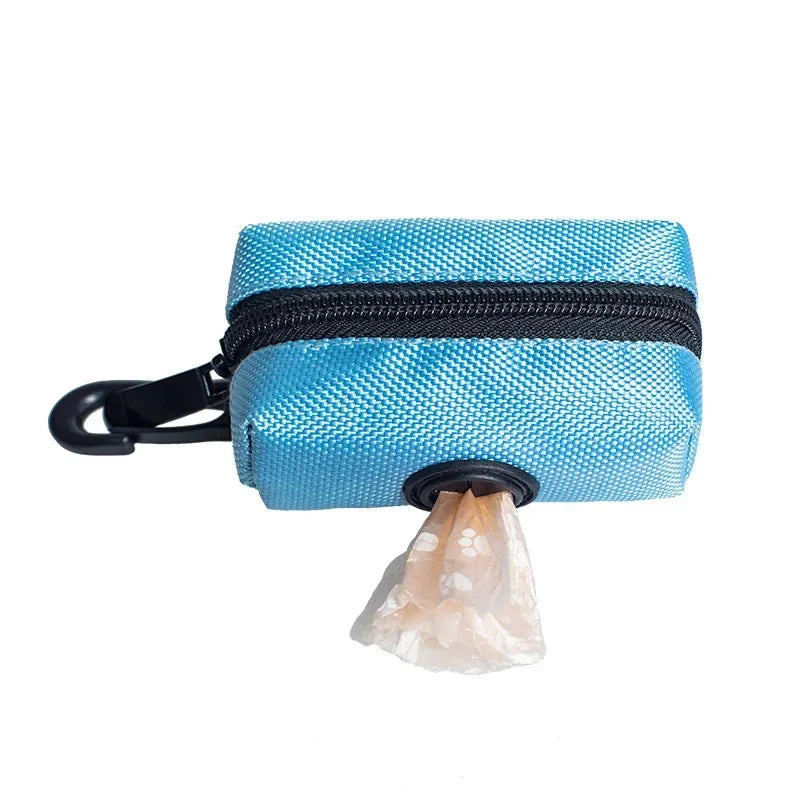 Pet Dog Poop Bag Holder Leash Attachment Adjustable Mini Travel Garbage Bag Dogs Waste Poop Bags Dispenser Pet Cleaning Tools