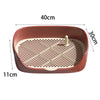Pet Dog Toilet Portable Dog Potty Pan Trainer Litter Box Anti-Splash Pets Wc Toilet Puppy Kitten Cleaning Tool