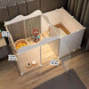 Pet dog enclosure Home House kennel Indoor small dog Teddy fence isolation door with toilet area dog cage