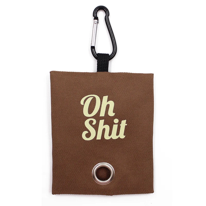 Pet Pets Supplies Canvas Garbage Bags Poop Bag Dispenser Portable Dog Poop Waste Bag Holder Outdoor Puppy Cat Pick Up Organizer