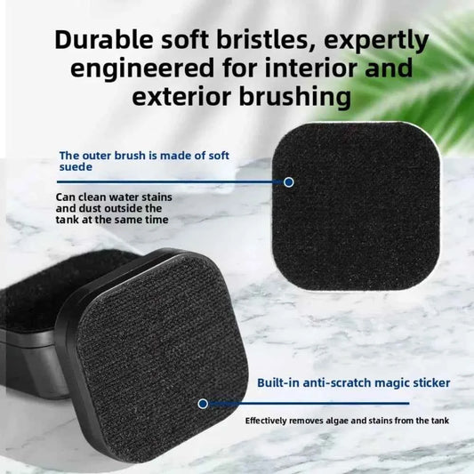 Magnetic Fish Tank Wall Cleaner 1/5PCS Handheld Easy Use Cleaning Device for Home Aquarium Decoration Maintenance