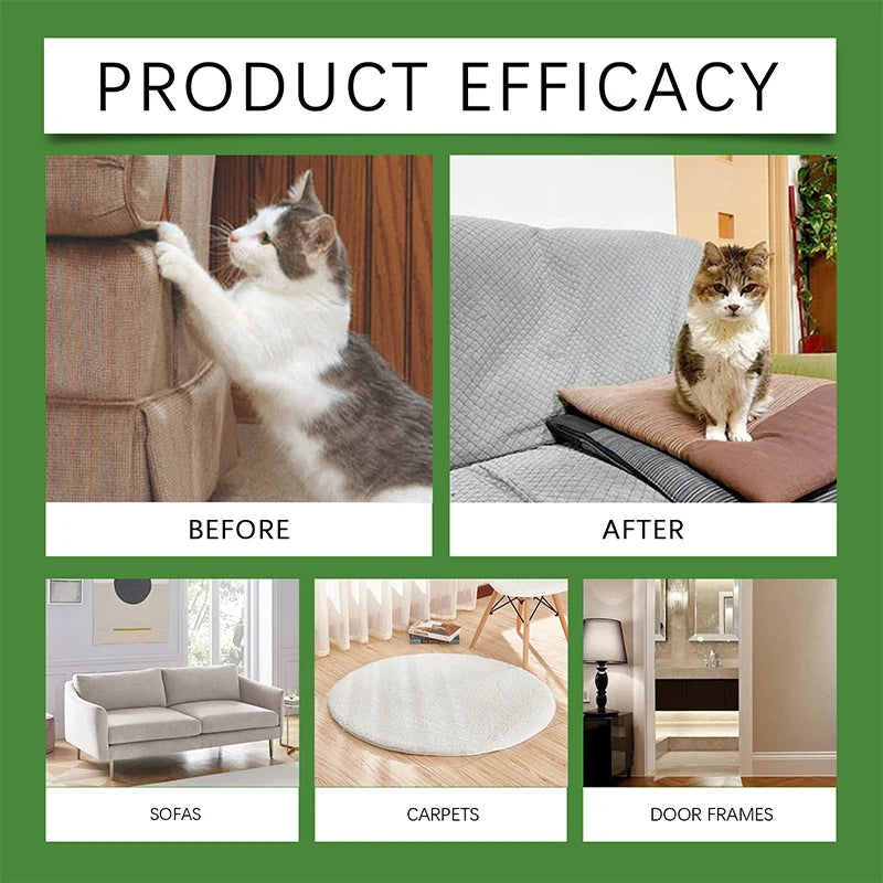 Cat Repellent Outdoor, Dog Repellent, Natural Peppermint Oil Cat&Dog Deterrent Outdoor And Indoor, Keep Cats Out Of Yard Permane
