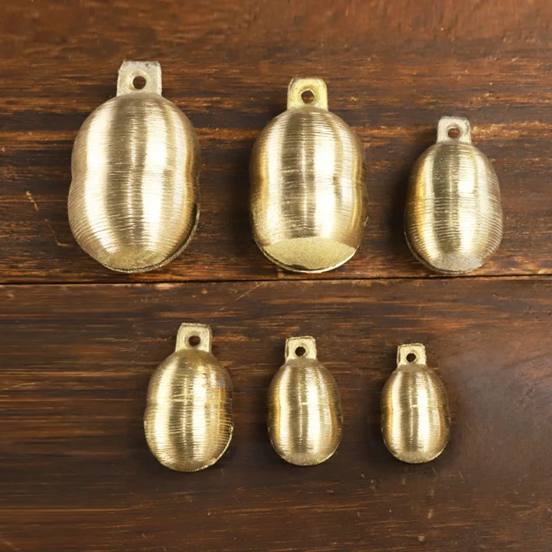 Dog Cat Collar Bells Brass Bells For Collar Dog Charm Bells Cow Horse Sheep Grazing Bell Pet Pendant  Necklace Pet Accessories