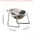 Tilted Cat Bowl Stainless Steel Cat Food Bowls with Metal Stand Food and Water Dish for Cats Kitten Puppies Feeders Cat Supplies