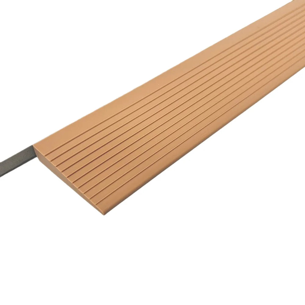 1pc 0.9mX5cm Multi Purpose Ramp Mat Door Threshold Ramp Self Adhesive Durable Non Slip Suitable for Robotic Vacuums Home