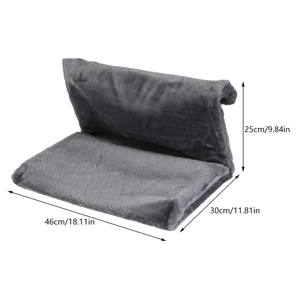 Cat Radiator Bed Hanging Cat Cradle Hammock Small Pet Animal Hanging  Bed with Metal Frame Luxury Warm Fleece Basket for Cats - Play Paws Toys