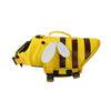 Cat Life Vest Little Bee Pet Dog Life Jacket Soft Adjustable Dog Swimming Clothes Breathable Summer Swimwear Clothes Outdoor