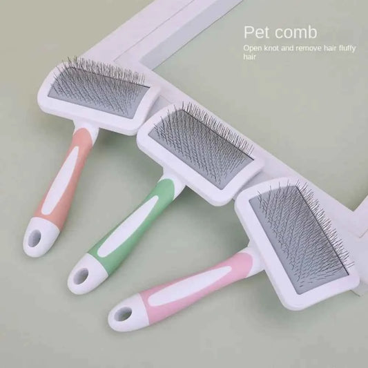 Pet Hair Shedding Comb Dog Cat Brush Grooming Long Hair Indoor Hair Remover Cleaning Beauty Slicker Pet Supplies