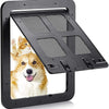 Pet Door New Safe Lockable Magnetic Screen Outdoor Dogs Cats Window Gate House Enter Freely Fashion Pretty Garden Easy Install - Play Paws Toys