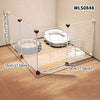Pet Fence Kitten Isolation Door Dog Cage Kitten Guardrail Iron Small Size Dogs Teddy Indoor Kennel Home Rabbit Fence Cat Cage - Play Paws Toys