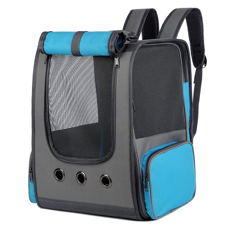 Breathable Pet Carrier Backpack for Cat and Dog, Astronaut Space Capsule, Window Transport Carrying Bag, High Quality - Play Paws Toys