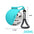 Portable Dog Water Bottle Stainless Steel Travel Cat Water Dispenser with Bowl No-Spill Puppy Water Bottle for Walking Hiking