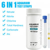 100/125Pc Aquarium Test Strips 5-17 in 1 Water Testing Kits with Test Tube Freshwater Saltwater Home Carbonate Root pH Test Tool