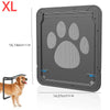 Pet Door Outdoor Dogs Cats Window Gate House Enter Freely Fashion Pretty Garden New Safe Lockable Screen Easy Install  Dog Gate - Play Paws Toys
