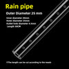 Transparent Fish Tank Water Pipe Acrylic Tube Fittings Elbow Joint Duck Bill Water Outlet Aquarium Accessries Rain Shower Outlet
