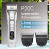 Fenice Dog Hair Cutting Machine Clippers Grooming Pet Animals Haircut Trimmer Shaver Set Pets Cordless Rechargeable Professional