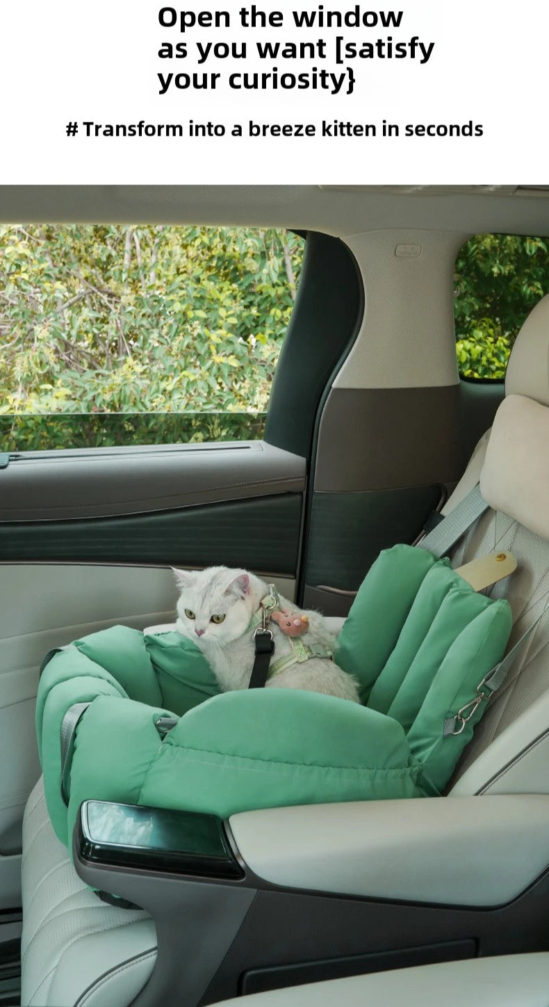 Secure Pet Travel with Dog Car Seat Car Safety for Puppy Cat- Portable Dog Carrier Cat Travel Bags, Durable Cat Carriers & Bags - Play Paws Toys