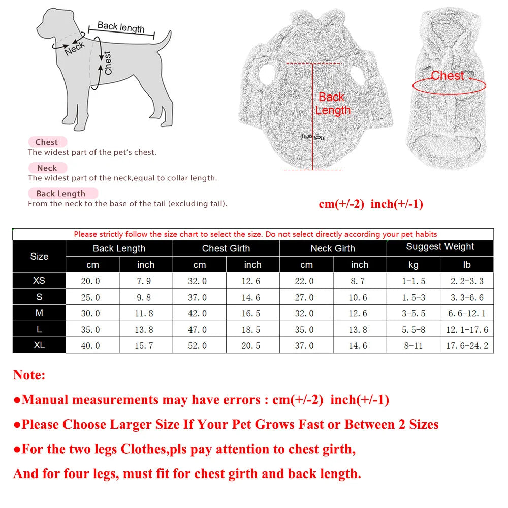 Autumn Winter Cat Clothes Soft Warm Cute Kitten Sweater Pet Fleece Costume For Small Medium Dogs Cats Kitty Sphynx Hoodies Coat - Play Paws Toys