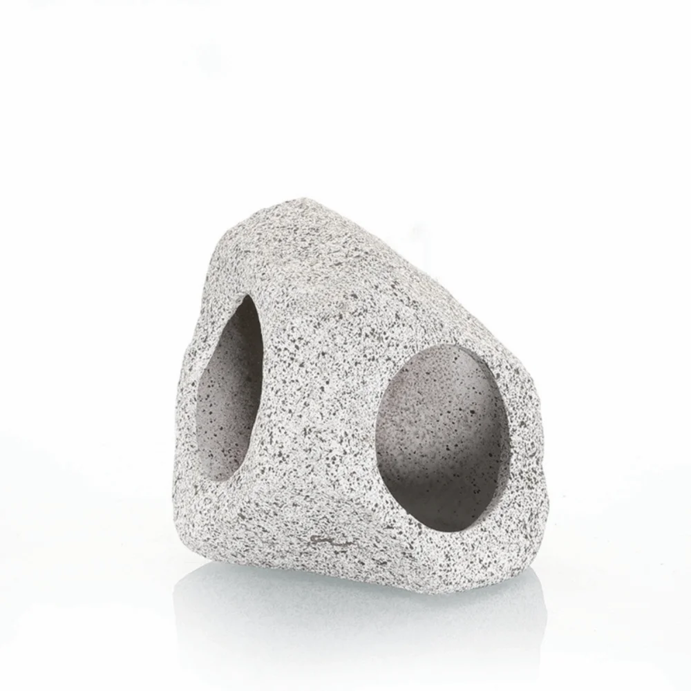 Purple Clay Aquarium Hideaway Rock Simulation Crafts Natural Touch Fish Tank Ornament Landscaping Decoration Aquarium Decoration