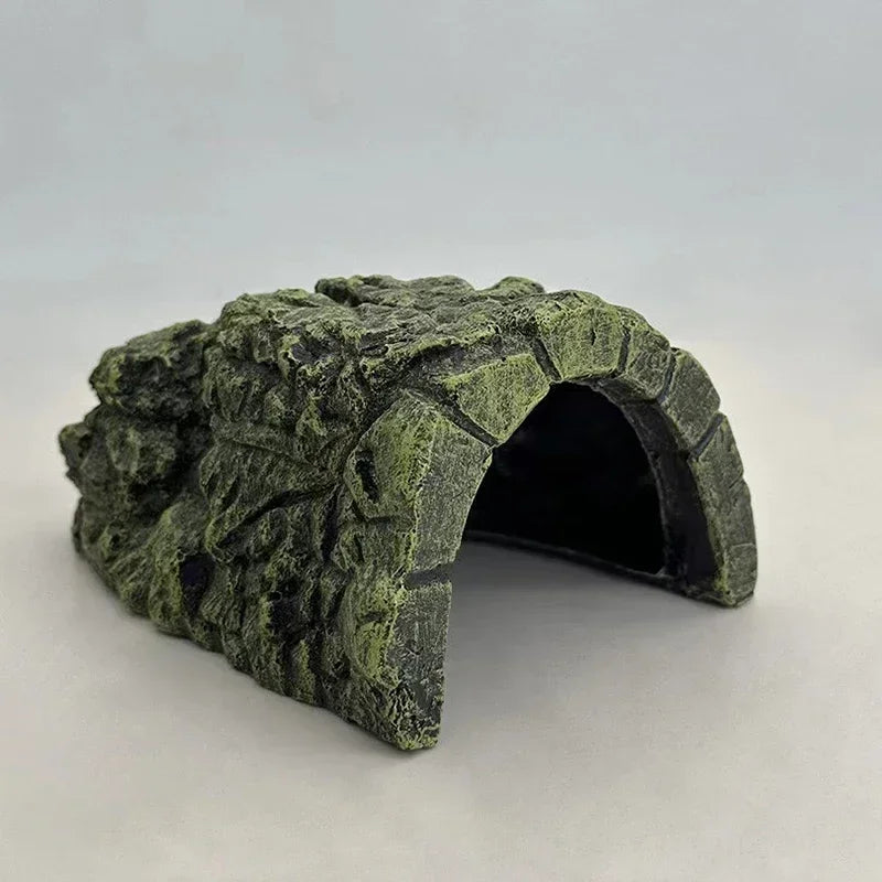 New Aquarium Decoration Resin Aquatic Fish Tank Ornament Decor Artificial Reptile Terrarium Turtle Accessories