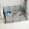 Dog cage Wire mesh fence indoor teddy animal escape barrier