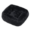 Luxury Dog Bed Square Dog Beds Long Plush Dog Mat Beds for Small Medium Large Dogs Supplies Pet Dog Calming Bed Washable Kennel
