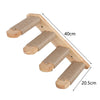 Cat Wall Climbing Shelf Steps Ladder Scratching Post Scratcher Bed Hiding House for Cats Tree Tower Pet Furniture Accessories - Play Paws Toys