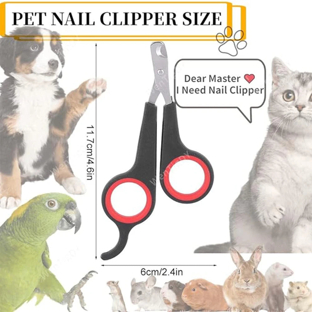 Pet Nail Claw Grooming Scissors Clippers for Dog Cat Gerbil Small Animals Newest Rabbit  Home Portable  Pet Products Accessories