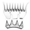 9/13-tooth Stainless Steel Sheep Clippers Blade High Hardness Cutting Shearing Cutter Replacement Cutting Blade Sheep Shear Part