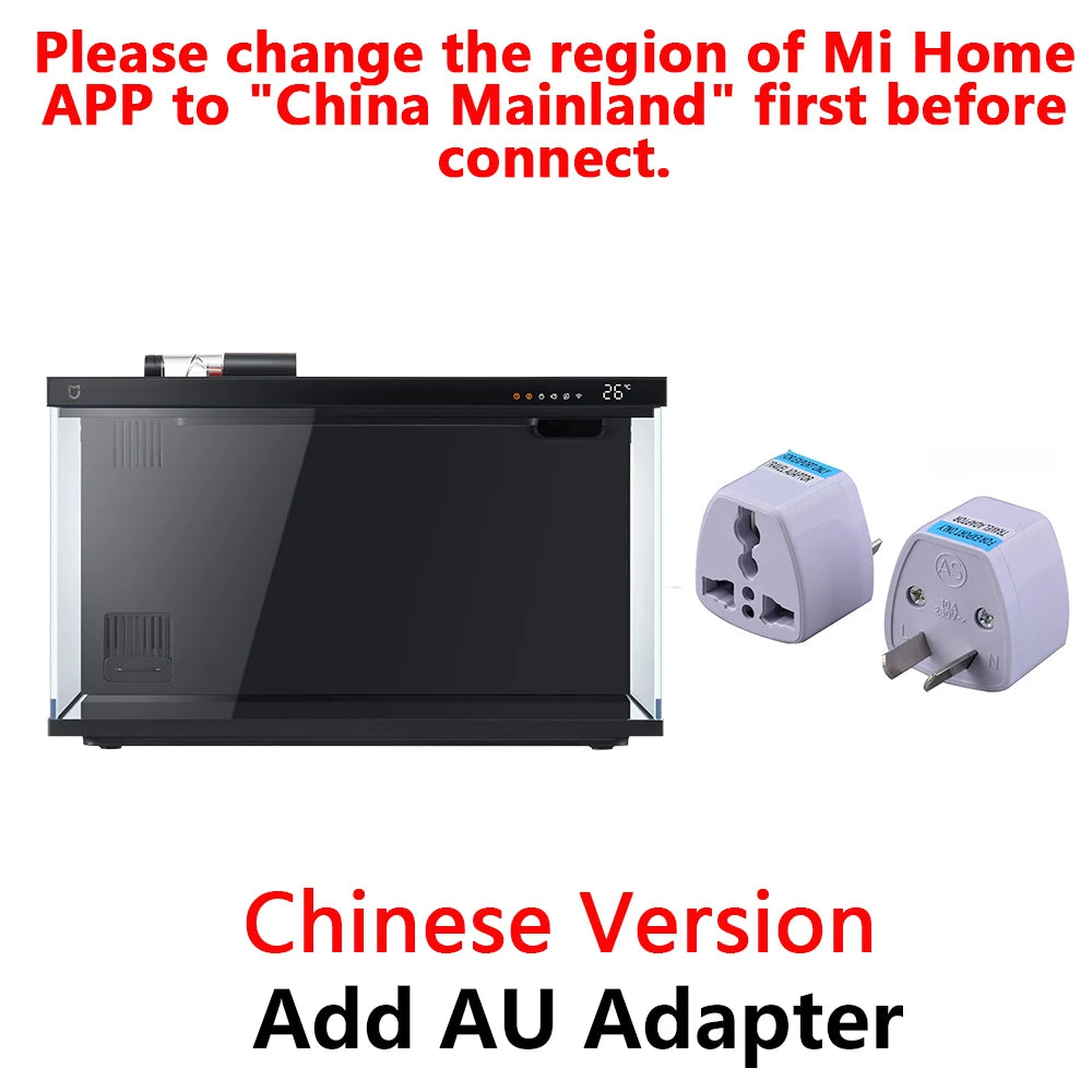 NEW MIJIA Smart Fish Tank MYG100 Work With Mijia APP Mobile Controlled Remote Feeding Smart Lighting System Light Aquarium CN