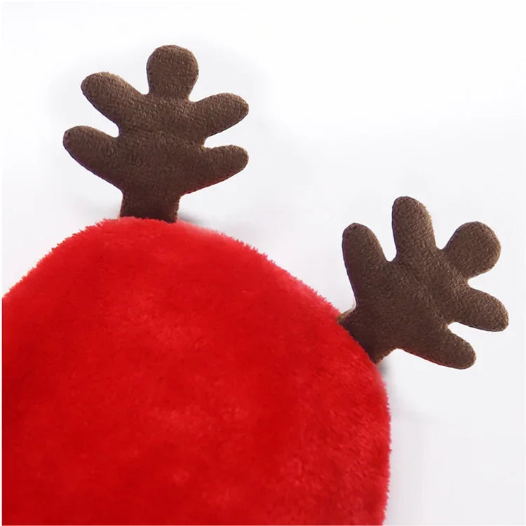 1pc Cat Christmas Clothes Winter Warm Pet Clothes for Small Medium Dogs Elk Santa Claus Dog Cats Coat Christmas Dogs Costume - Play Paws Toys