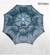 Automatic Multi-specification Fishing Net Umbrella Round Thickened Skeleton Folding Fishing Net Fishing Gear Fishing Accessories