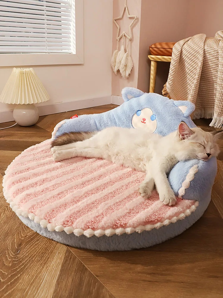 HOOPET Cat Bed Pet Pad Cushion for Small Medium Dogs Sleeping Beds Cats Durable Mat Removable Mat Pet Supplies - Play Paws Toys