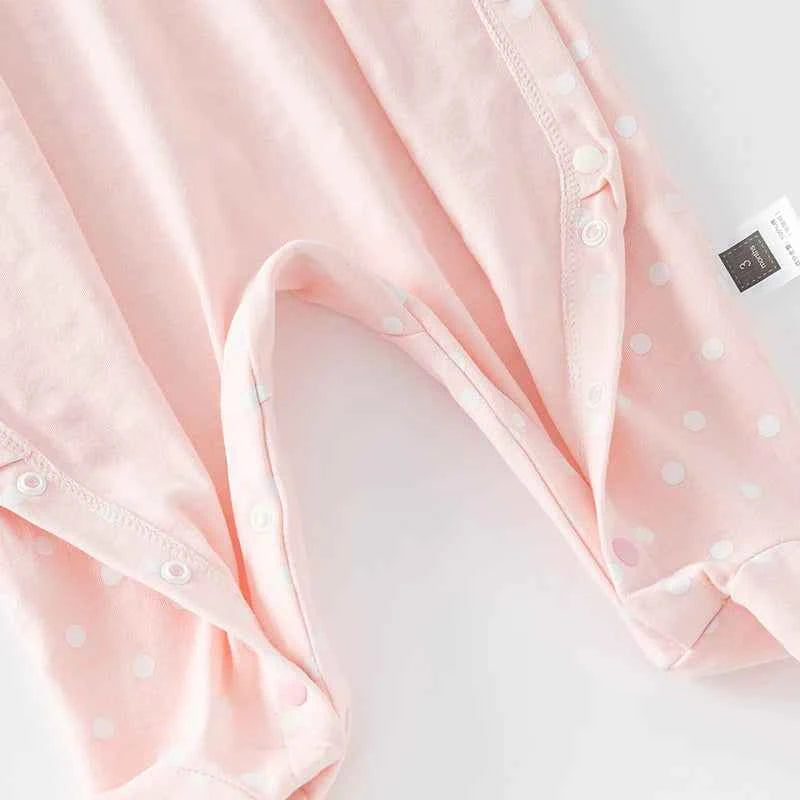 0-3 Months Baby 5-Piece Set of Clothes 6 Newborn 7 Spring and Autumn 1 Year Old Female Baby Pure Cotton Princess Outing Spring Outfit