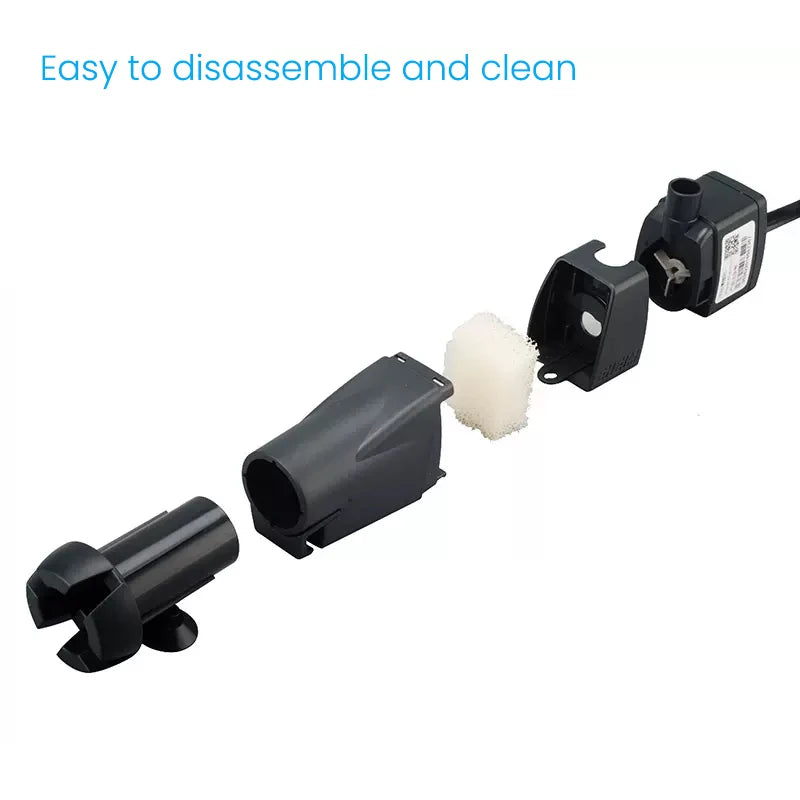 EHEIM Skim350 220V 5W Adjustable Flow Freshwater Saltwater Aquarium Filter Micro Surface Skimmer with Pump