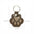 Memorial Leather Pet Hair Storage Bag Cat Paw Keychain Kitten Souvenir Fur Container Pendant Portable Handmade Key Accessories