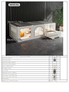 Cat House, Cat Cage, Universal Cat Nest, Cat Toilet All-In-One, Indoor and Outdoor, Suitable for Cats and Dogs, Space-Saving Pet Cage - Play Paws Toys