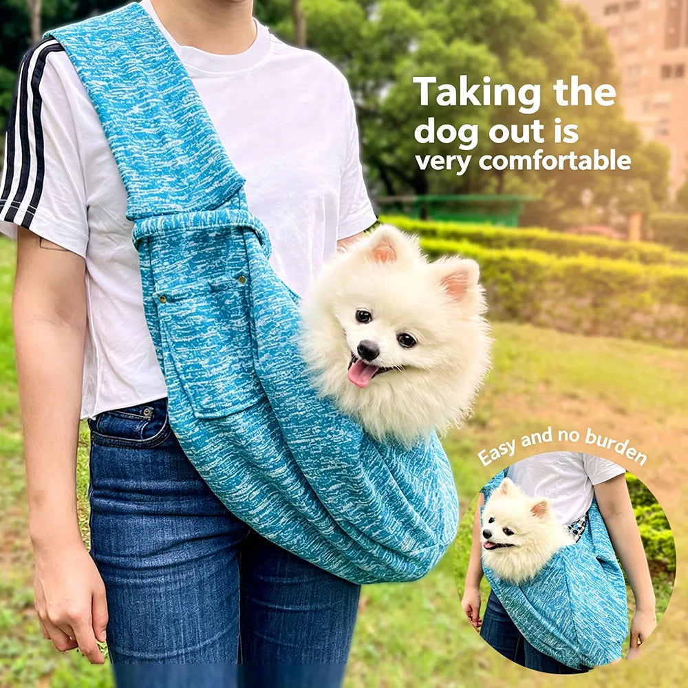 Outdoor Pet Carrier Bag Portable Shoulder Bag Cat Walking Bag For Small Dog Cats within 7.5kg Pet Supplies Travel and Hiking