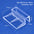 5/6/8/10/12mm Aquarium Acrylic Clips Glass Cover Support Holders Transparent Fish Tank Cover Plate Bracket Aquarium Accessories