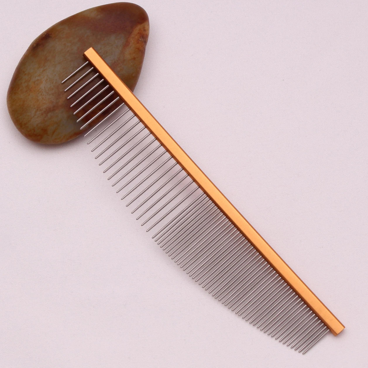 Pet Grooming Combs Aluminum Alloy Brush For Dogs Boundary Knot Massage Tools Professional Salon Cat Hair Cleaning Crescent Combs
