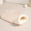 Cat Sleeping Bag Soft Cuddly Fluffy Feel Thickened Pet Pocket Type Quilt Bed Kitten Puppy Soft Comfortable Warm Nest Pet - Play Paws Toys