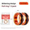 Aluminum Alloy Ring Wire Pulling Ring Wire Puller Bottom Hanging Wire Puller Anti Slip Fishing Wire Puller Portable