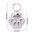 Memorial Leather Pet Hair Storage Bag Cat Paw Keychain Kitten Souvenir Fur Container Pendant Portable Handmade Key Accessories
