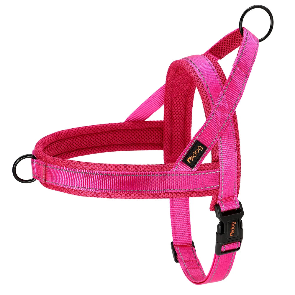Warm Dog Harness Vest Winter Dog Harnesses Soft Padded Pet Training Harnesses Vests Adjustable For Small Large Dogs Bulldog Pug