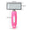 Cat Comb Silicone Cat Brush Massage Pet Hair Remover Stainless Steel Combs for Cats Pet Grooming Comfortable Handle Dog Brush