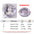 Round Large Dog Bed Winter Warm Plush Dog Bed for Medium Dog House Sleeping Dog Kennel Removable Small Cat Sofa Accessories