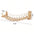 39.4In Wall-mounted Cat Roped Bridge for Indoor Cats Steps with Sisal Wall Wooden Furniture for Sleeping Playing Climbing