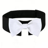 Sucado Adjustable Dog Cat Formal Necktie Tuxedo Bow Tie Collar Wholesale Pet Apparel Accessories for Wedding Holiday Party Gift