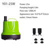Submersible Water Pump for Fish Tank Pond, Hydroponics Garden Fountain, Ultra-Quiet Waterfall, 6W, 12W, 25W, 60W, 100W 110V-220V